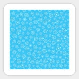 Snowflakes pattern design Sticker